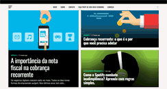 Desktop Screenshot of cobrancarecorrente.com